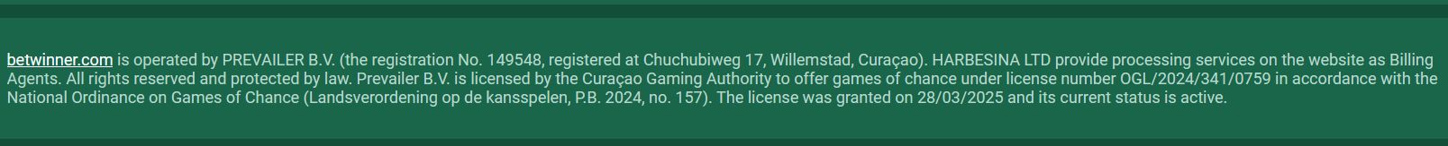 Официальные данные о лицензии и юридическом лице этой компании размещены внизу основных страниц