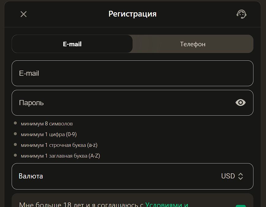 Parimatch зеркало ОАЭ